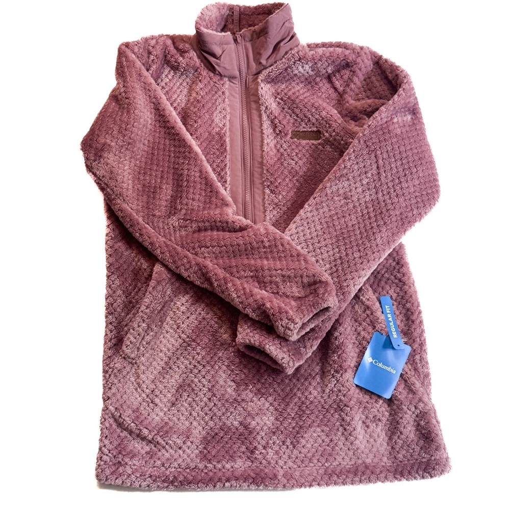 NWT Columbia Women's Fire Side™ II Sherpa 1/4 Zip Fleece S/P